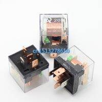 Free Shipping 2pcs Transparent waterproof automotive relay 12V converter type 5 pin feet high current genuine conversion