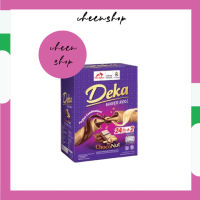 เวเฟอร์โรลสอดไส้ครีมช็อกโกแลตถั่ว Deka Wafer Roll รส ChocoNut บรรจุ 24ชิ้น×8กรัม