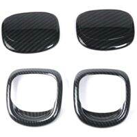 Car Seat Back Handle Cover Housing Carbon Fiber Stickers Shell Case for Mini Cooper Hatchback F55 F56 F57