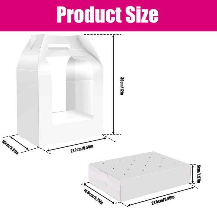 12ชิ้นกล่องที่วางอมยิ้มบนเค้ก18หลุมขนาดใหญ่แสดงเค้กป๊อปยืนพร้อมกล่องที่วางอมยิ้มบนเค้กหน้าต่างแบบโปร่งใสแสดงเค้กป๊อปวันเกิด