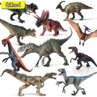 Lifelike Jurassic Dinosaurs World Animal Model Indominus Rex Pterosaur Mosasaur Action Figures PVC Collection Kids Toys Gifts