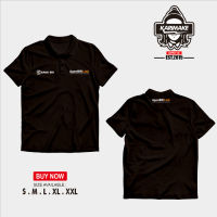 Polo Shirt Kaos Agen BRILink Kaos Perusahaan - Karimake - V1 HITAM, S