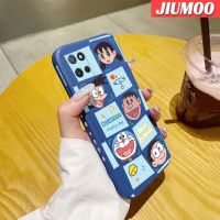 เคส JIUMOO สำหรับ Realme V11 V11s 5G เคสแฟชั่นเคสขอบสี่เหลี่ยมด้านข้างบางเคสมือถือแบบซิลิโคนเคสนิ่มเคสป้องกันการกระแทก