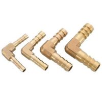 Brass Hose Pipe Fitting Coupling Elbow Equal Reducing Barb 4mm-16mm ID Hose Copper Barbed Coupler Connector Adapter