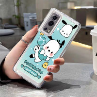 เคส VIVO Y72 5G Y52 VIVO 5G Y76 5G Y73 5G เคส Y35 Y51 4G Y31 Y20SG Y20S Y20i Y12S เคส Y12A น่ารักพิมพ์ลายน่ารักน่ารัก Pochacco การ์ตูนดิสนีย์เบาะลมกันกระแทก TPU นุ่มใหม่เคสโทรศัพท์ป้องกันเลนส์กล้องถ่ายรูปเต็มรูปแบบ