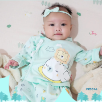 Tinybabe เสื้อผ้าเด็ก แบบผูกหน้า แขนยาว-ขายาว