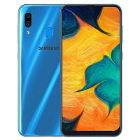 Original Samsung Galaxy A30 Octa-Core 6.4 นิ้ว 3Gb RAM 32Gb ROM 16MP LTE Dual SIM ลายนิ้วมือ Android โทรศัพท์มือถือ