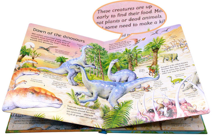 look-at-the-original-picture-book-of-dinosaur-world-in-english-usborne-see-inside-the-world-of-dinosaurs