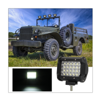 【Customizable】 บาร์ไฟหน้า Led 4นิ้วสำหรับรถกระบะ Road2แพ็ค