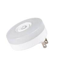 New in-line switch type night light manual control simple round warm light led light night reading energy-saving light