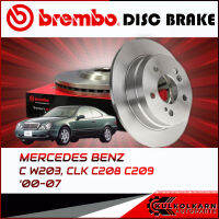 จานเบรกหลัง   BENZ C W203, CLK C208 C209 ปี 00-07 (08 5178 31)