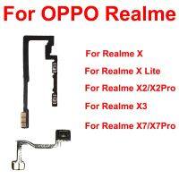 【XX】Potência e volume cabo flex para oppo realme  volume e botão lateral  peças de fita  x  xlite  x2  x3  super zoom  x7  x7 pro