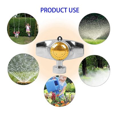 Metal Spot Sprinkler,360 Degree Lawn Sprinklers for Yard,Sprinkler for Yard Lawn Garden Watering,Coverage Up To 30FT