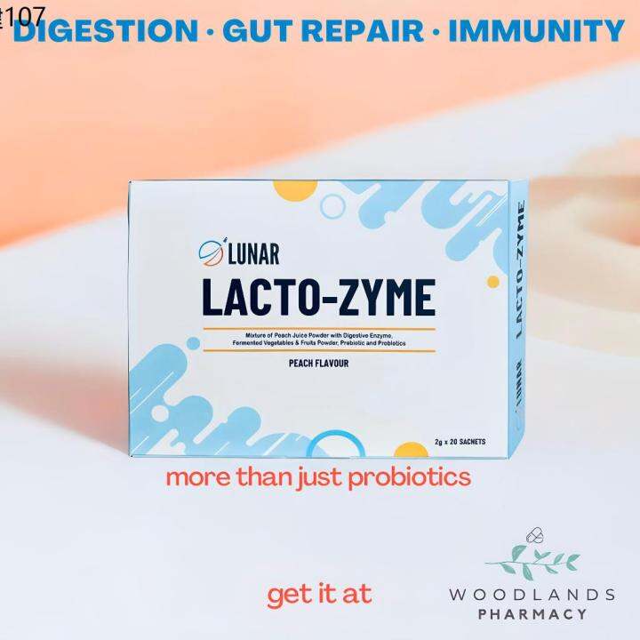 Lysine LACTOZYME BY LUNAR (LACTOZYME) 益生菌消化酵素纤维排毒 PRE PROBIOTICS