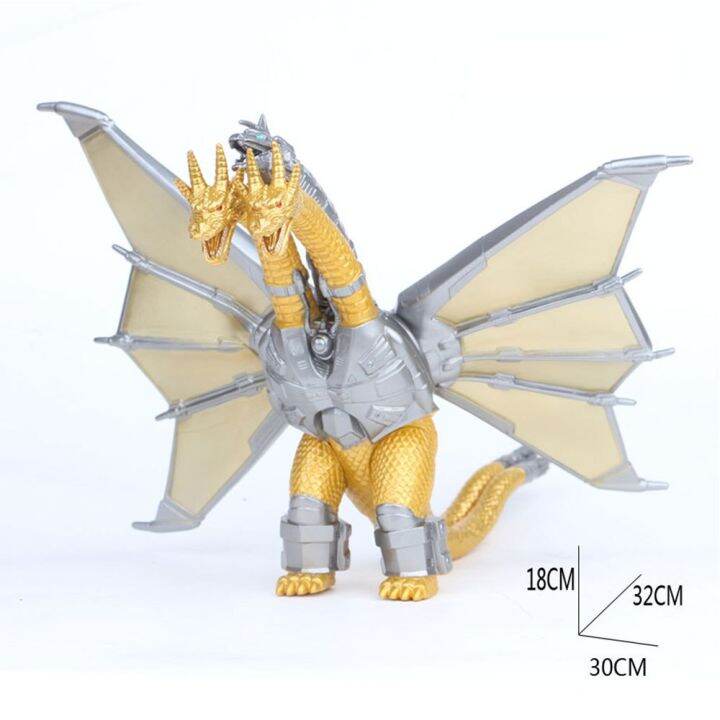 zzooi-movie-monster-three-headed-dragon-king-ghidorah-2-action-figure-model-golden-dragon-children-toys-gift