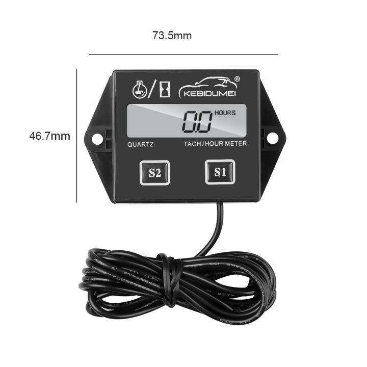 kebidumei-digital-lcd-display-tachometer-hour-meter-spark-plugs-2-amp-4-stroke-engine-rpm-tacho-tach-gauge-spin-tachometers