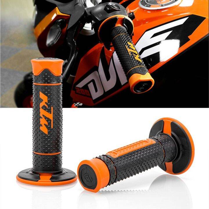 สำหรับ-ktm-duke125-200-duke390อุปกรณ์ดัดแปลงมอเตอร์ไซค์ตกแต่งที่จับฝาครอบที่จับกาวเปลี่ยนที่จับ