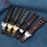 Genuine Leather bracelet For tissot Sports Racing Series PRS516 T91 1853 Top layer cowhide Watch band 20mm for chopin watchband