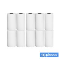 hot【DT】 10 Rolls Receipt Thermal Paper 57x25 mm Printing Label Roll for Photo Printer Cash Register Office Stationery