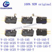 10PCS Microswitch stroke limit switch V-15-1C25 V-15-1A5 V-15-1A5-T V-152-1C25 V-153-1C25 V-154-1C25 V-154-1A5 V-155-1C25 V-156