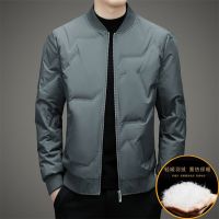 [COD] down jacket mens short style 2022 new stand-up collar fashion casual warm autumn and winter black trendy