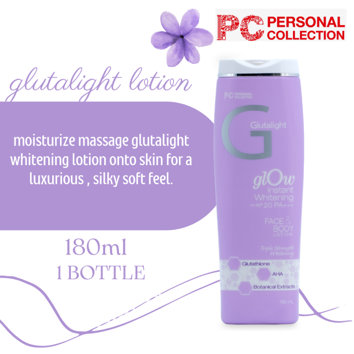 Personal Collection Glutalight Glow Instant Whitening Face & Body