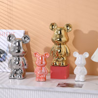 Violent bear piggy bank large cartoon bear shaped jewelry for decoration home living room High doll piggy bank bear work hatch-/Mech of home decoration