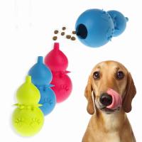 Pet Dog Toy Interactive Rubber Gourd Balls Pet Dog Cat Puppy Chew Toys Ball Teeth Chew Toys Tooth Cleaning Balls Food Toys