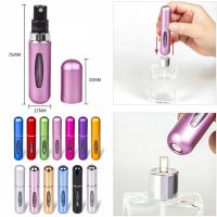 【lz】❣  Frasco de recarga de perfume portátil mini frasco recarregável bomba de perfume recipientes cosméticos vazios atomizador para ferramenta de viagem quente 5ml