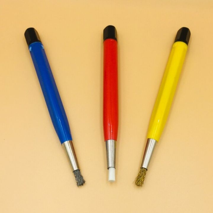 ปากกาแปรงกำจัดขนอุปกรณ์เสริม4ชิ้น-เซ็ตแปรงขูด-set-pulpen