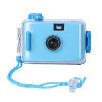 ใหม่ฟิล์ม35มม. น่ารักขนาดเล็กกล้อง Lomo กันน้ำใต้น้ำมีโครง