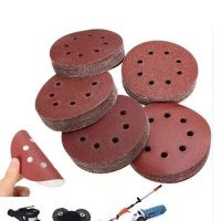 10pcs 125mm Sanding Discs 8 Hole Hook Loop Sandpaper 40Grit-3000Grit Sanding Paper Sanding Disc Abrasive Polishing Tools Cleaning Tools