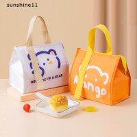 SN Portable Thermal Lunch Bags Food Storage Handbags Travel Picnic Pouch nn