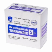 HCMBơm tiêm 5cc Vinahankook hộp 100 cái