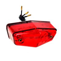 Senbeder Motorcycle Trailer Tail Light For Triumph Bonneville Bsa Norton Scrambler Stop Light