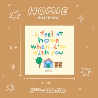 You feel like home postcard โปสการ์ดรูปบ้านพร้อมข้อความน่ารักๆ | Stickwithme4ev