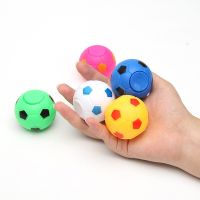 Vent Decompression 35/50mm Football Fidget Spinner Nostalgic Childrens Creative Decompression Fnger Spinner Gashapon Toy Gift