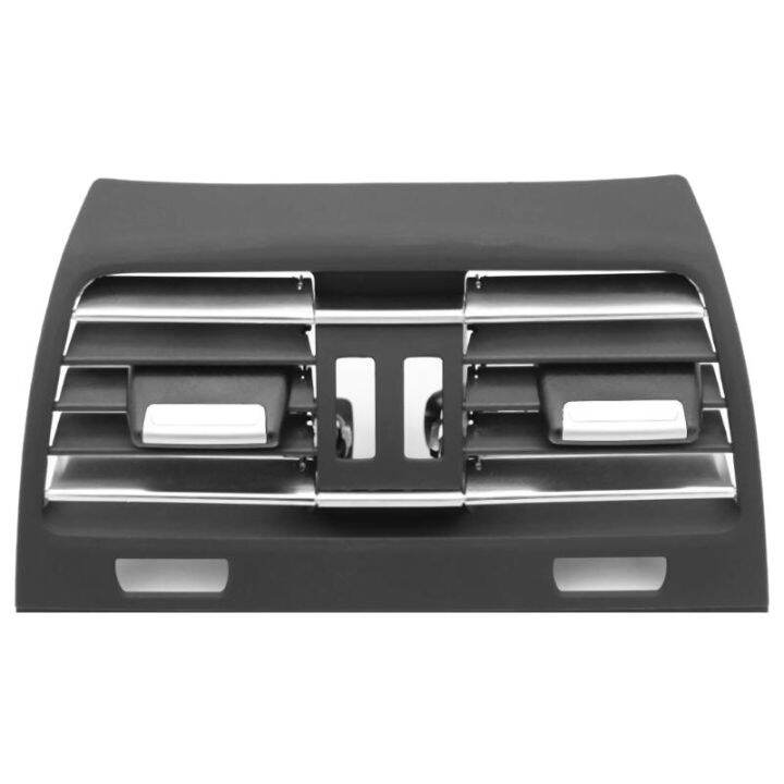 Car Rear Center Console Vent Panel Outlet Grille Cover Fresh AC Air