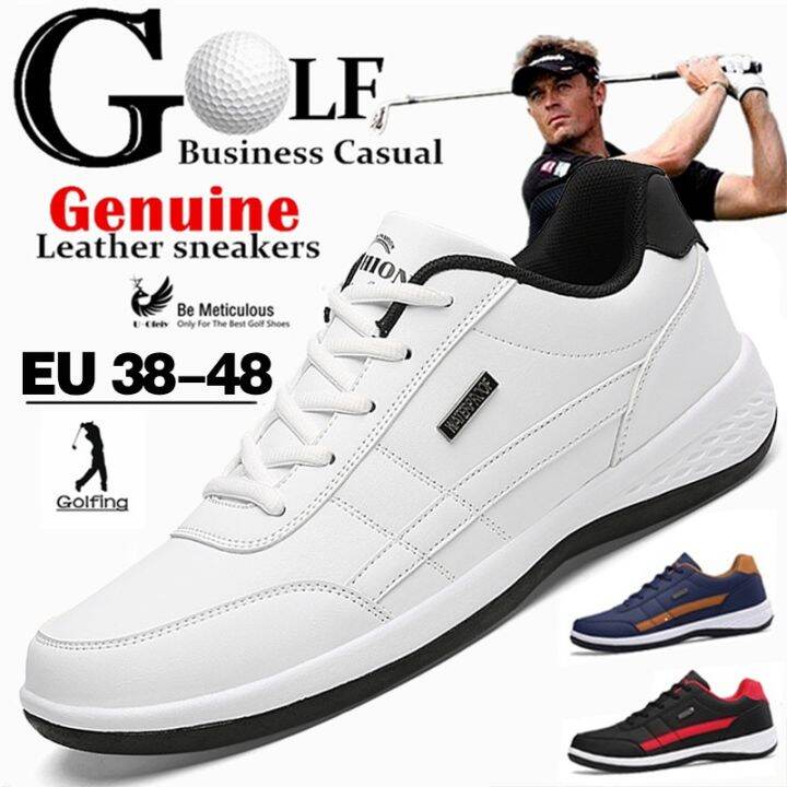 New Golf Shoes Lightweight Men's Shoes Golf Breathable Waterproof Anti