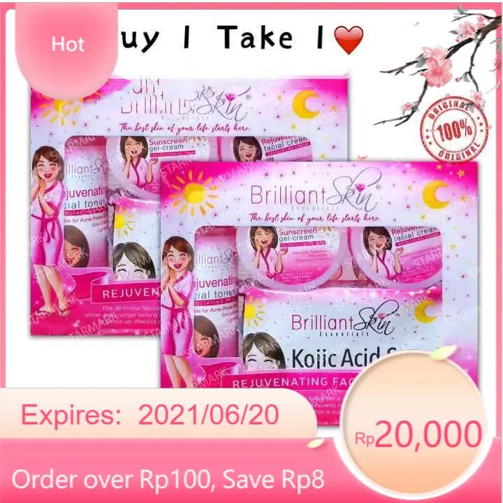( Buy 1 Take 1 ) Brilliant Skin Rejuvenating Facial Set Authentic Lazada PH