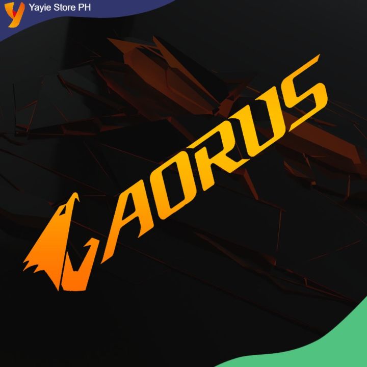 AORUS Vinyl Sticker Cutout | Lazada PH