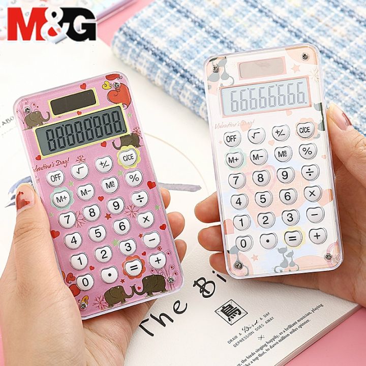 m-amp-g-cute-cartoon-calculator-solar-energy-mini-portable-calculator-school-supplies-kawaii-environmentally-friendly-calculators