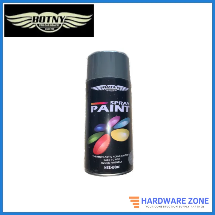 B.o.t.n.y Acrylic Spray Paint Primer Grey No. 68 Lazada PH