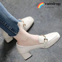 ?raindrop??Work shoes รองเท้าคัทชูนักศึกษา รองเท้ารับปริญญา 3.5 สูง เริ่มตั้งแต่เบอร์ 36-40 ราคา 350 บาท ทุกไซส์?