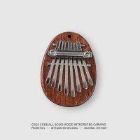 【YF】 Sapele Egg Kalimba 8 Keys Thumb Sound Musical Instrument Accessory Pendant Kid Girlfriend