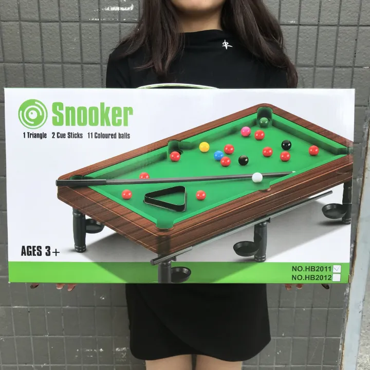 Billiards Board Game Toy Mini Snooker Table Children Parentchild