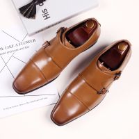 Fashion Men Formal Shoes Leather Business Casual Shoes High Quality Men Dress Office Luxury Shoes Male Breathable Oxfords 39-48