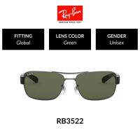 Ray-Ban Polarized- RB3522 004/9A - size 64 แว่นตากันแดด