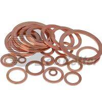 ID 3 4 5 6 8 10 12mm Copper Flat Washer Ring Gaskets Ring Seal Plain Spacer Washers Fastener Outer Diameter 5 24mm