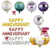 ลูกโป่ง HAPPY ANNIVERSARY (Size 16 นิ้ว ชุด16 ตัวอักษร )